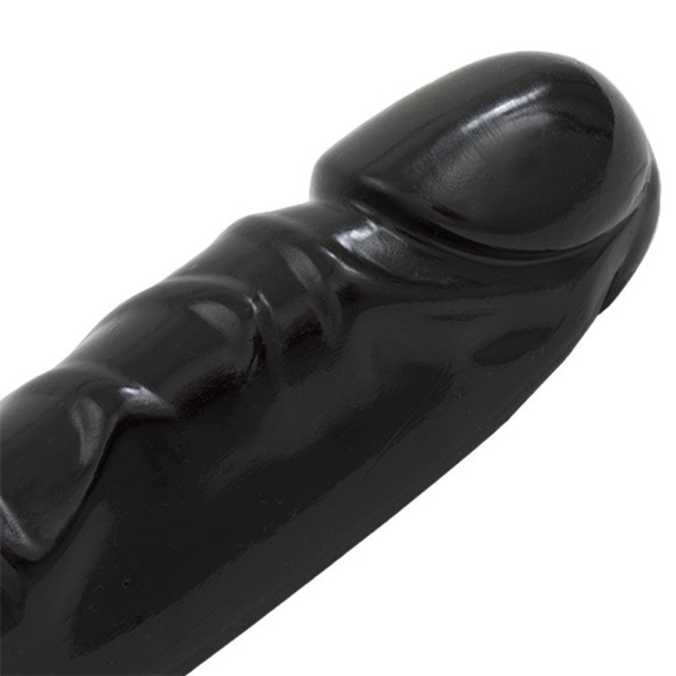 Dildo Doppio fallo header veined 12 black - immagine 4