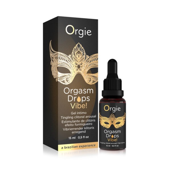 ORGASM DROPS VIBE! 15 ml Orgie TINGLING CLITORAL AROUSAL - immagine 6